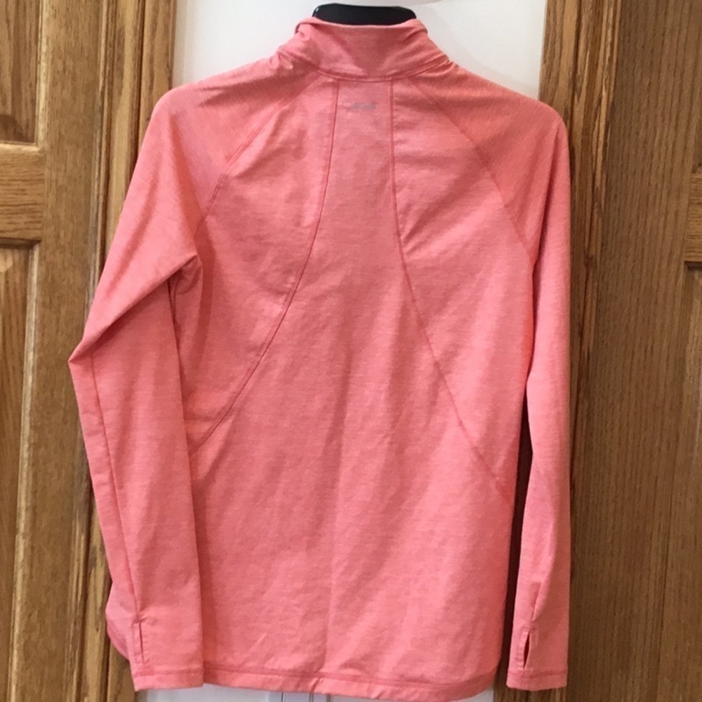 Jockey pink quarter zip pullover. Women’s size small - Picture 6 of 8